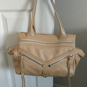 Botkier Trigger leather Satchel in Natural.